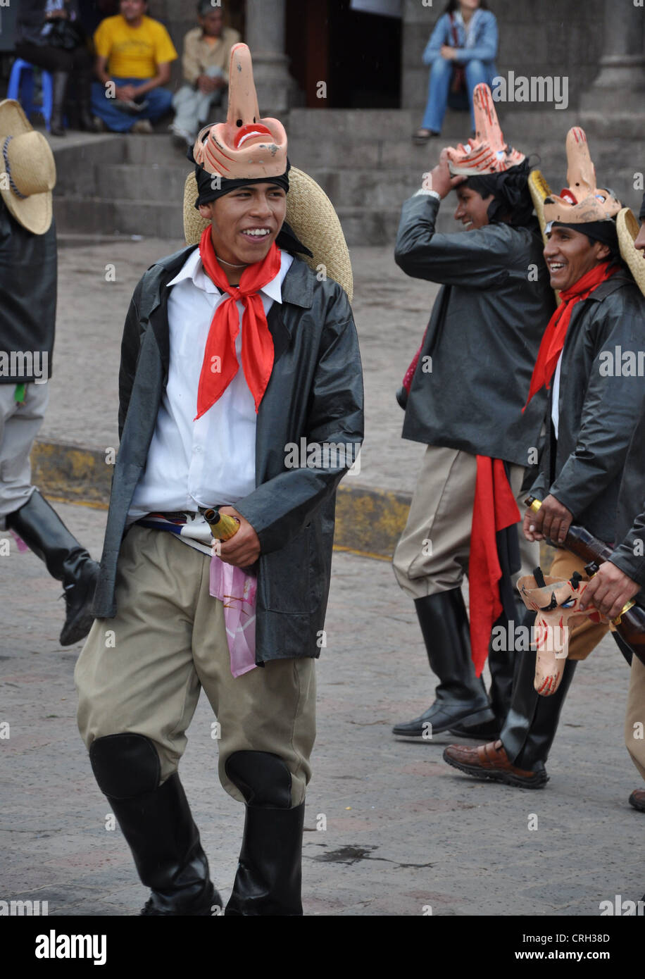 Fiesta - Cusco Banque D'Images