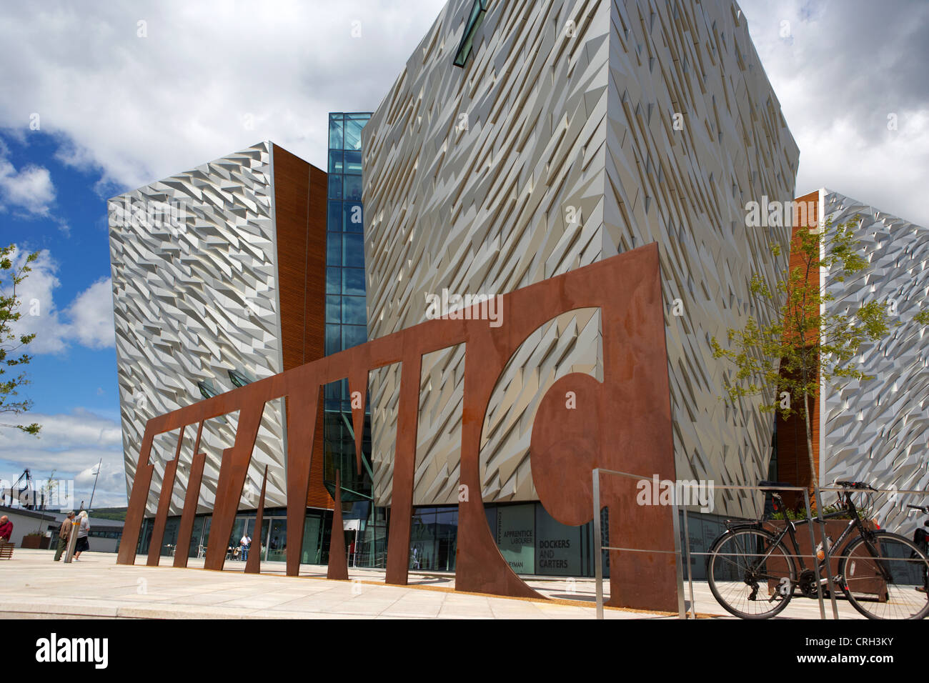 Titanic belfast visitor centre d'Irlande Royaume-Uni Banque D'Images