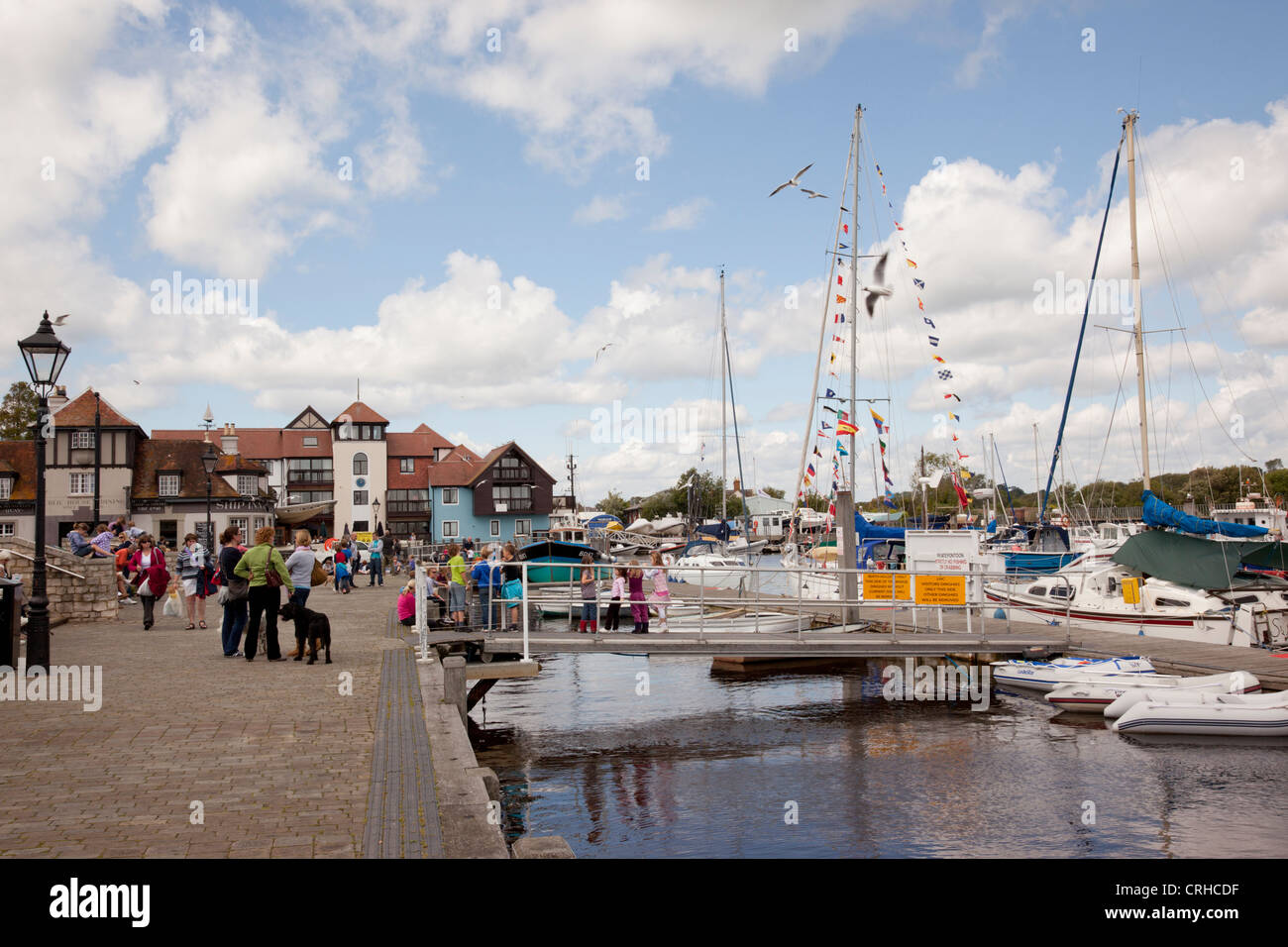 Lymington, New Forest, Hampshire, Angleterre, Royaume-Uni Banque D'Images
