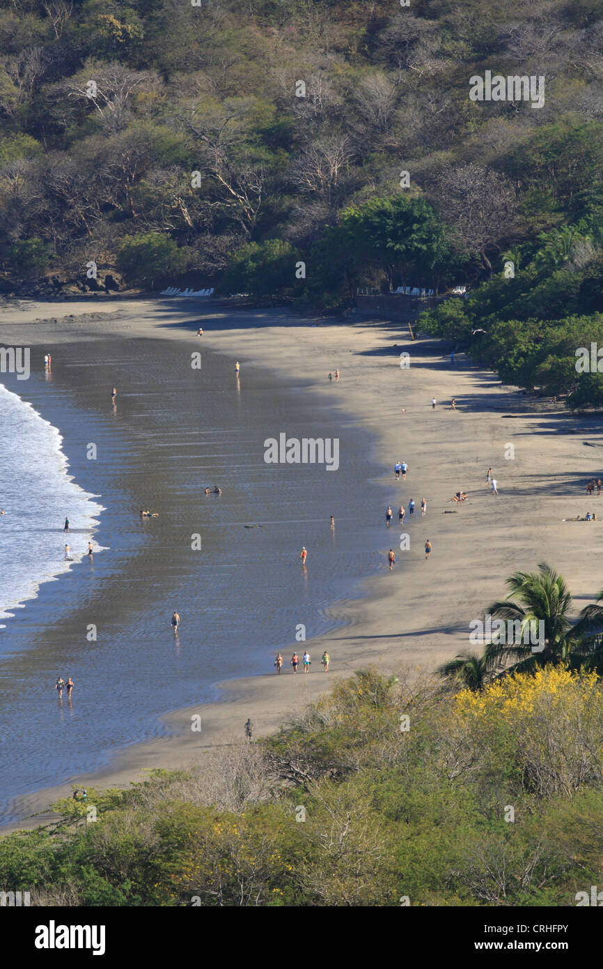 Playa Hermosa, Guanacaste, côte Pacifique du Costa Rica. Banque D'Images