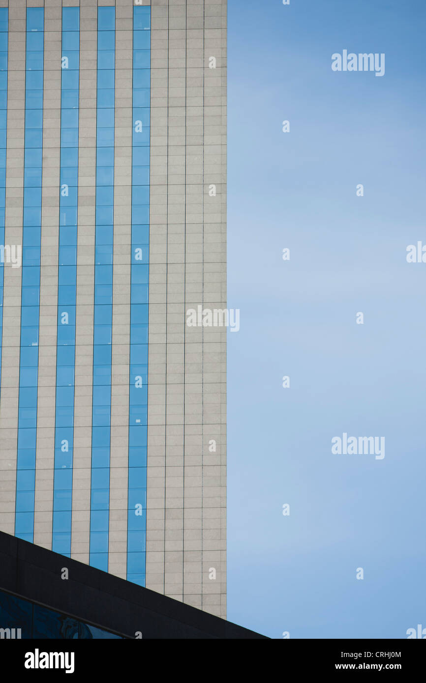 Immeuble de bureaux modernes, cropped Banque D'Images
