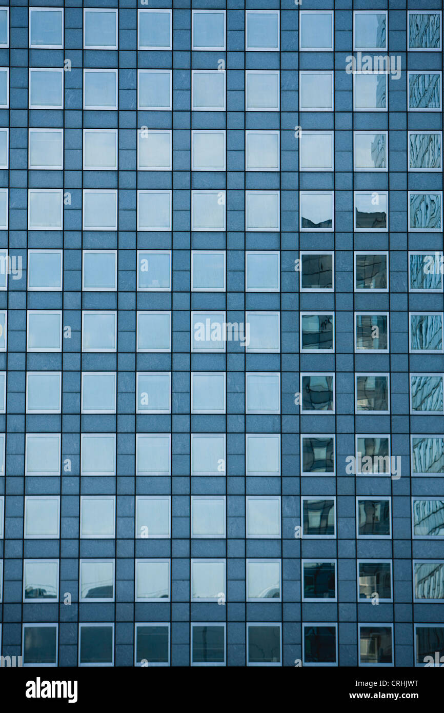 La façade de l'immeuble, full frame Banque D'Images