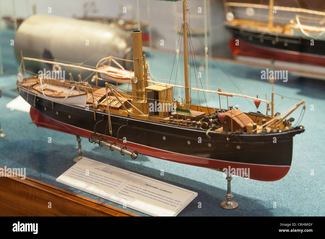 Les expositions dans le Maritime Maritime Museum à Lisbonne Banque D'Images