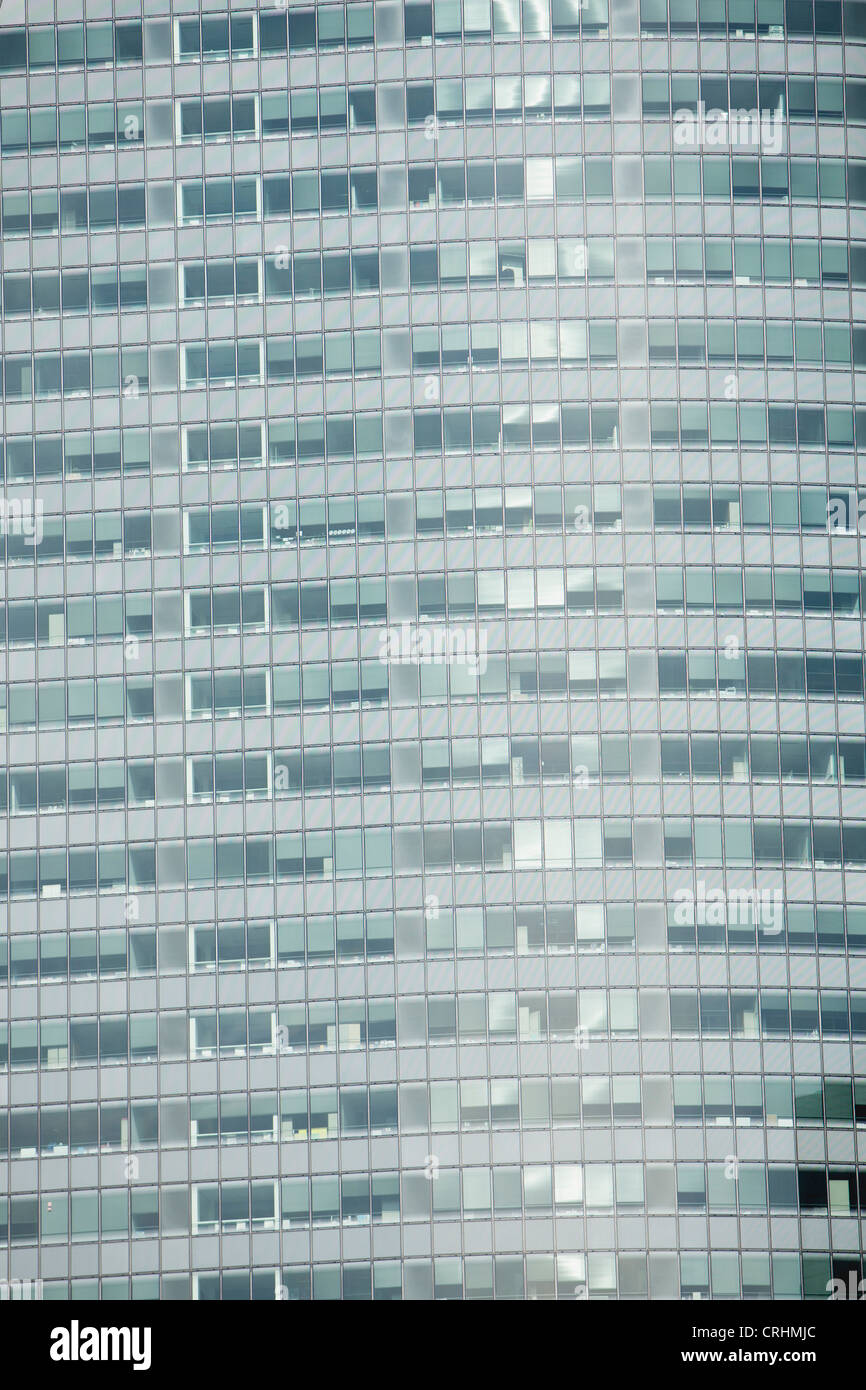 La façade de l'immeuble moderne, full frame Banque D'Images