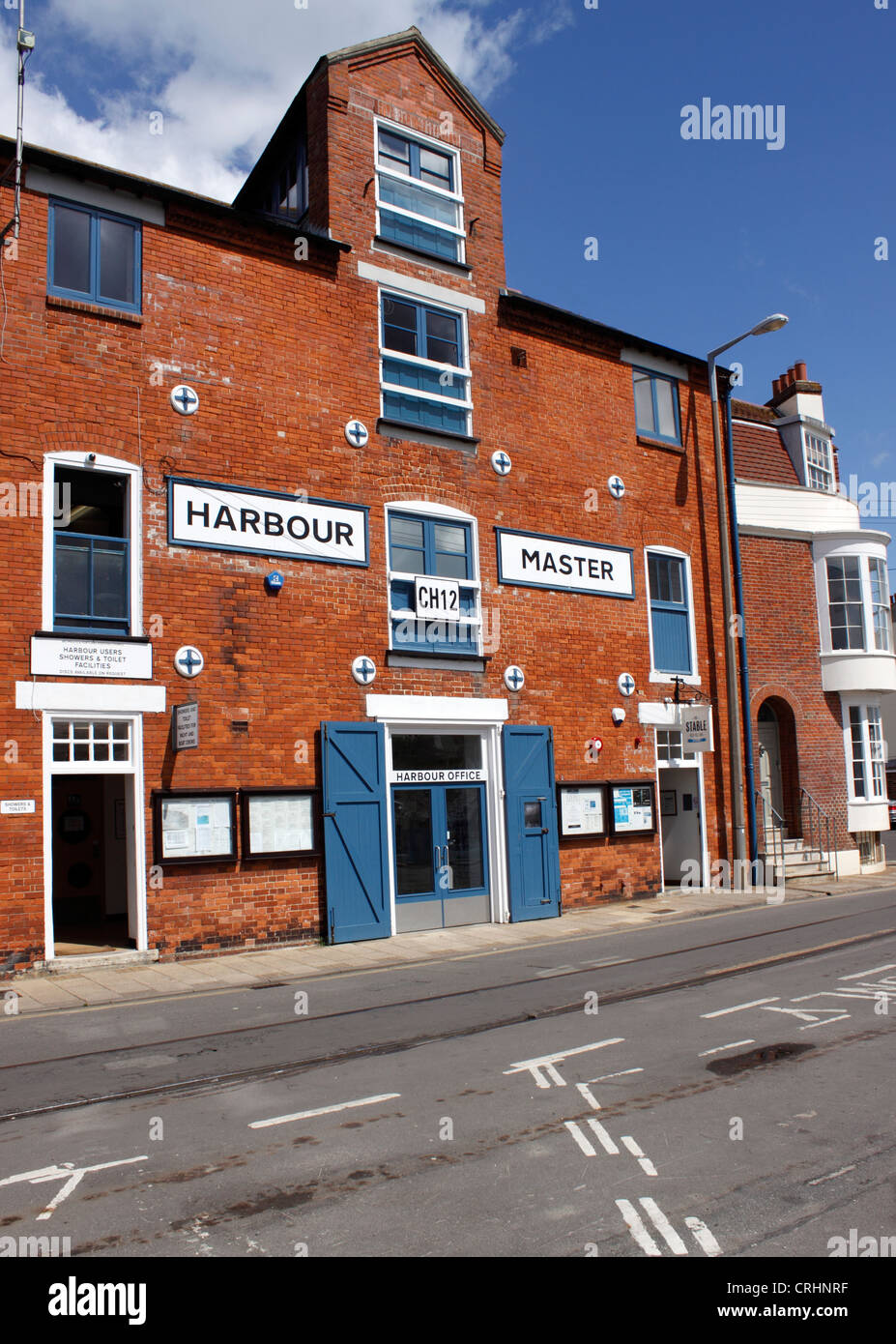 Les capitaines du port OFFICE. CUSTOM HOUSE Quay. WEYMOUTH DORSET. Banque D'Images