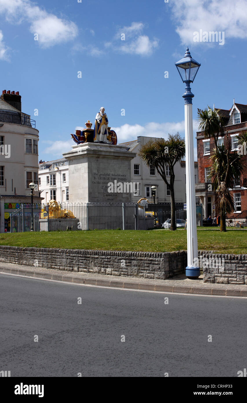 KING'S SQUARE WEYMOUTH. Le Dorset. Banque D'Images