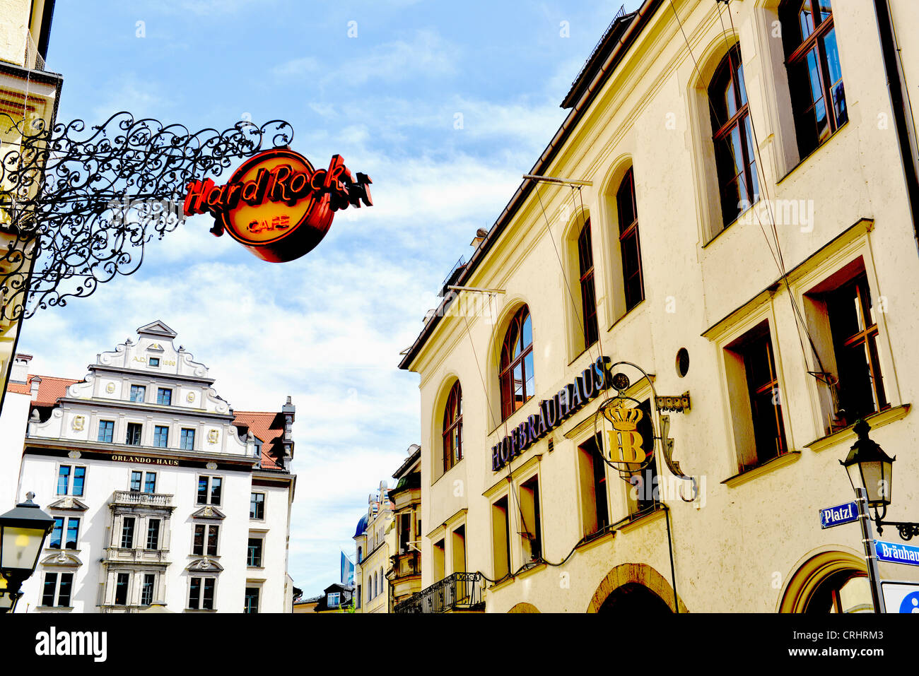 Bierkeller à München ; cave à bière à Munich Banque D'Images