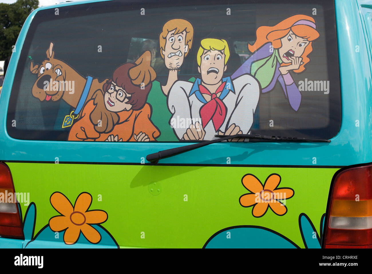 Scooby Doo mystery machine Banque D'Images