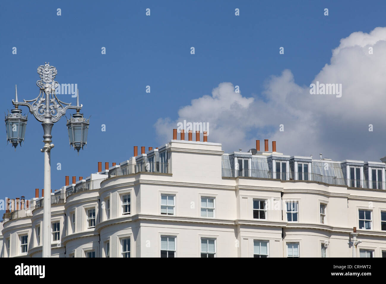 Ville de Brighton et Hove ville balnéaire sur la côte sud de la Grande Bretagne UK Banque D'Images