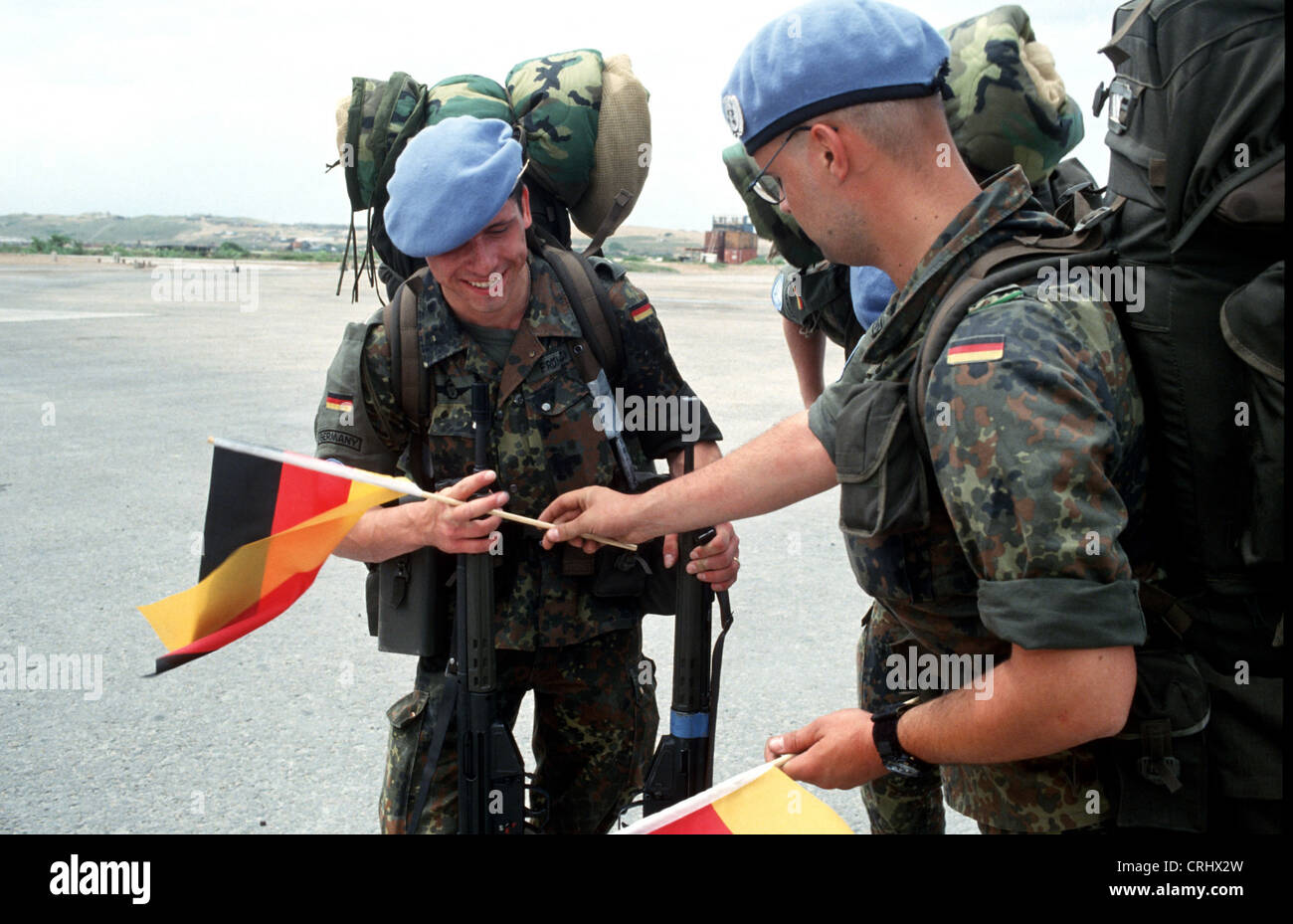 L'ONUSOM Bundeswehr 2 - mission en Somalie Banque D'Images