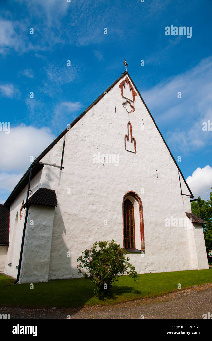 Porvoon tuomiokirkko la Cathédrale de Porvoo Porvoo vieille ville province Uusimaa Finlande Europe du nord Banque D'Images