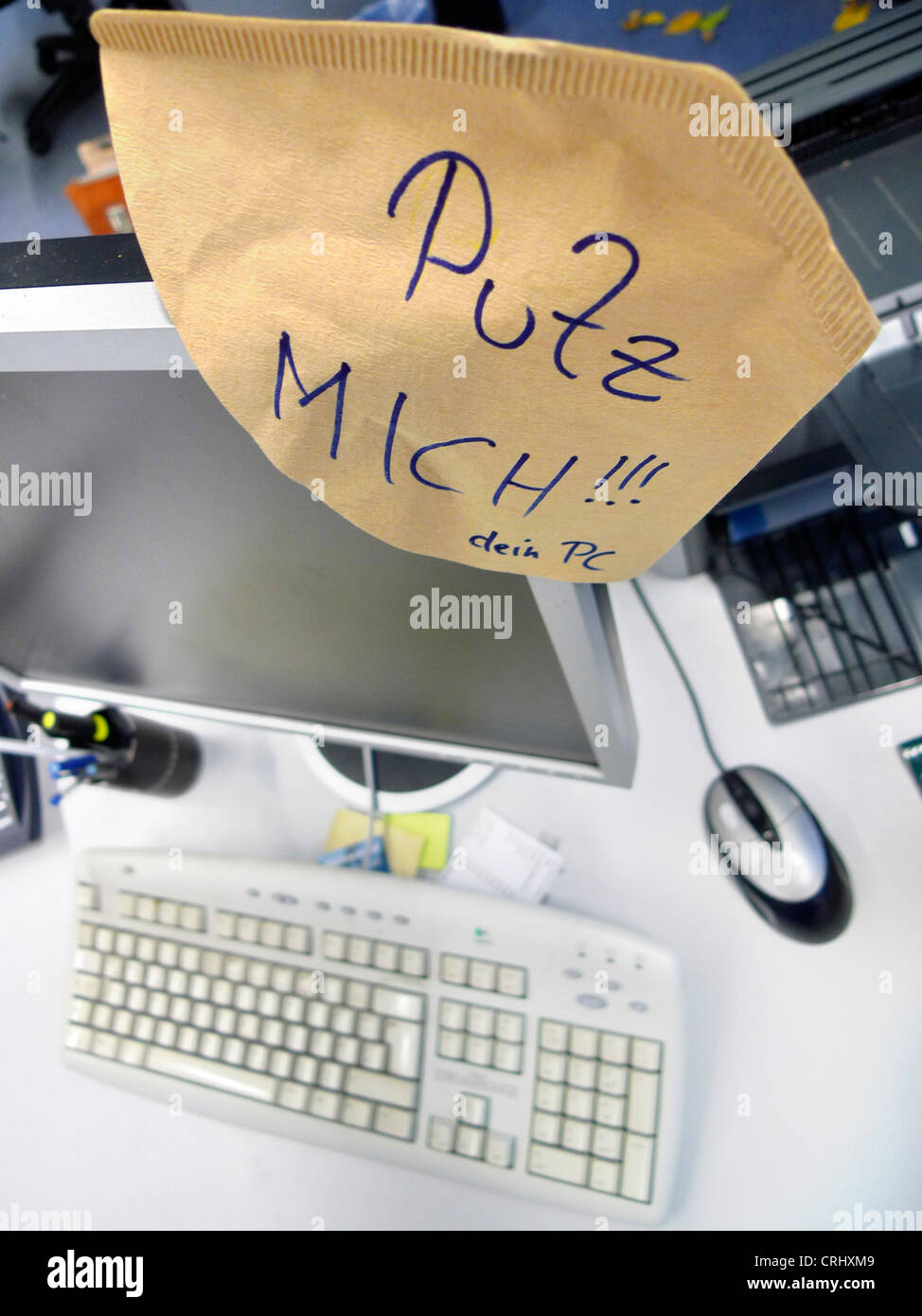 Télécharger gratuitement Images Blague D Un Collegue D Un Bureau De La Demande Pour Le Nettoyage le plus cool salutations