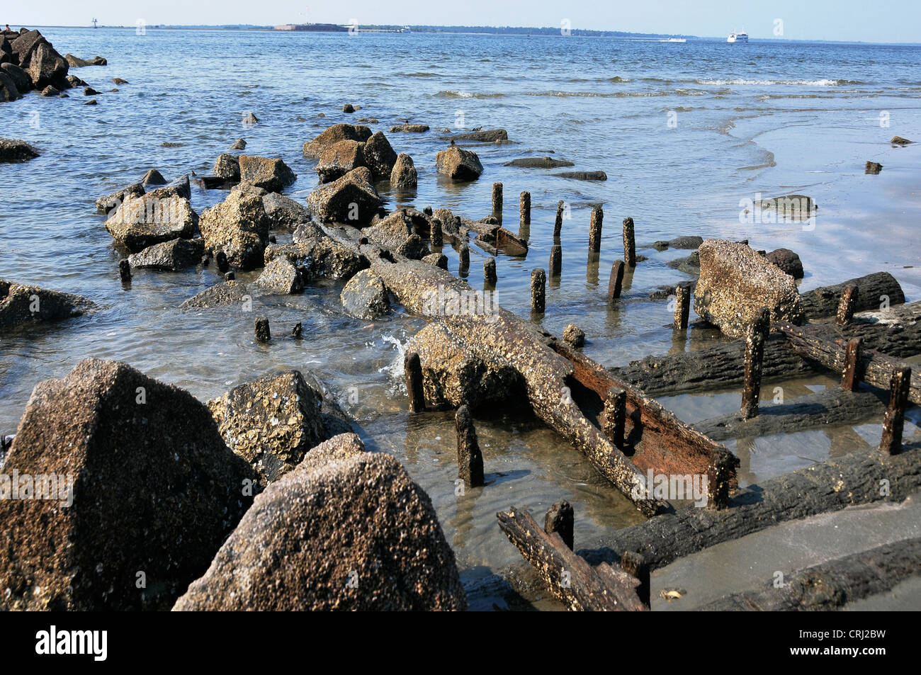 Sullivan's Island Banque D'Images