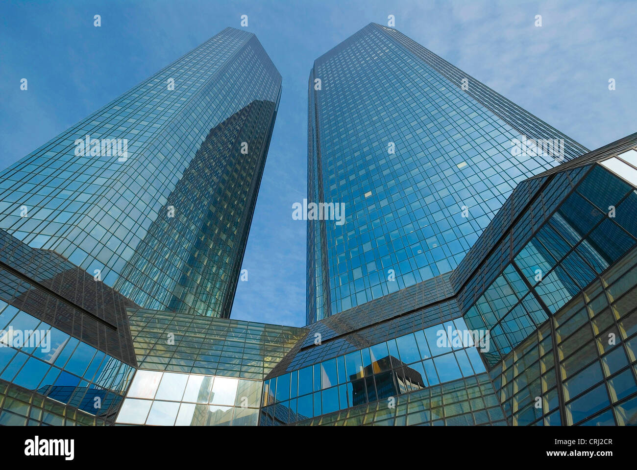 La banque allemande, la Deutsche Bank à Francfort am Main, Allemagne, Hesse, Frankfurt/Main Banque D'Images