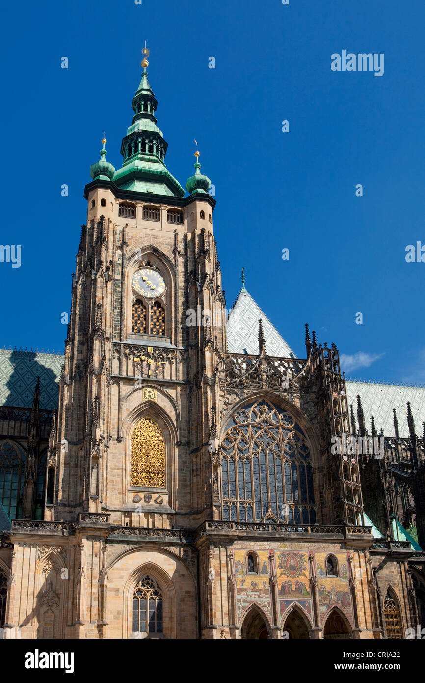 République Tchèque Prague - Cathédrale Saint-Guy st. Banque D'Images