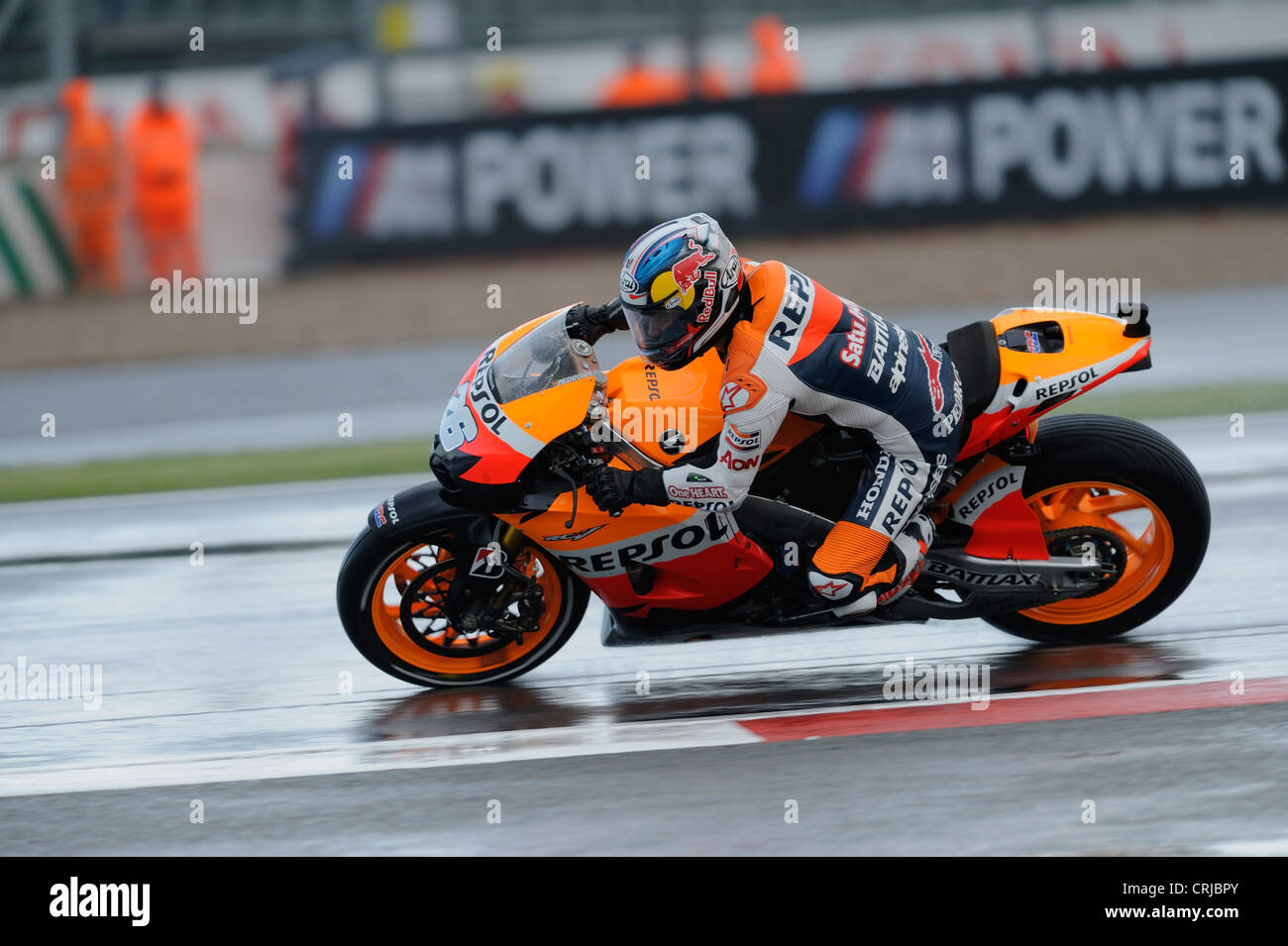 Dani Pedrosa, Repsol Honda, moto gp 2012 Banque D'Images