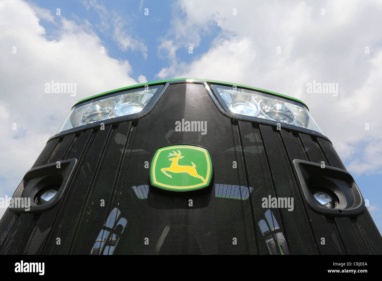 L'identité de l'entreprise John Deere Banque D'Images