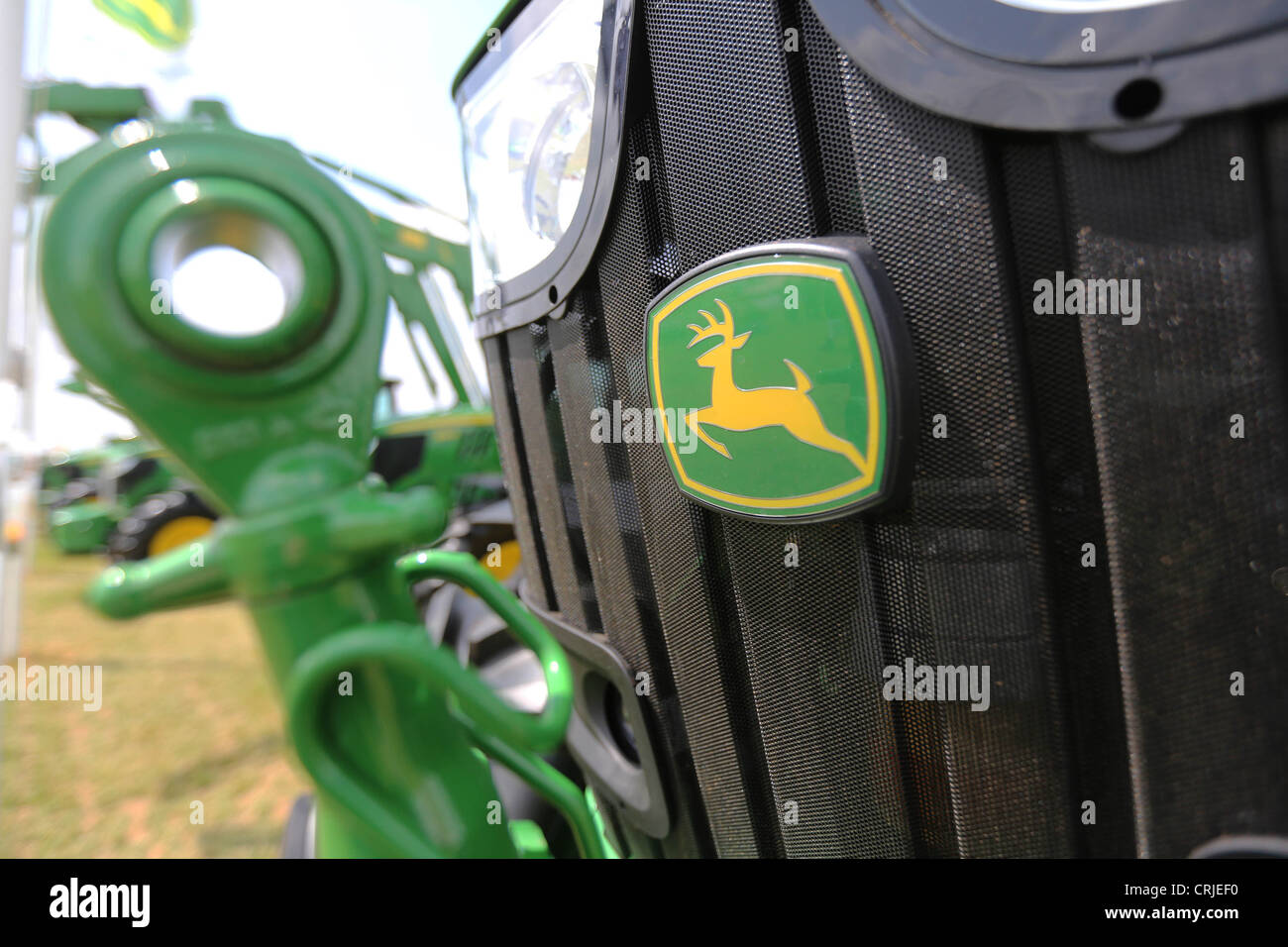 L'identité de l'entreprise John Deere Banque D'Images