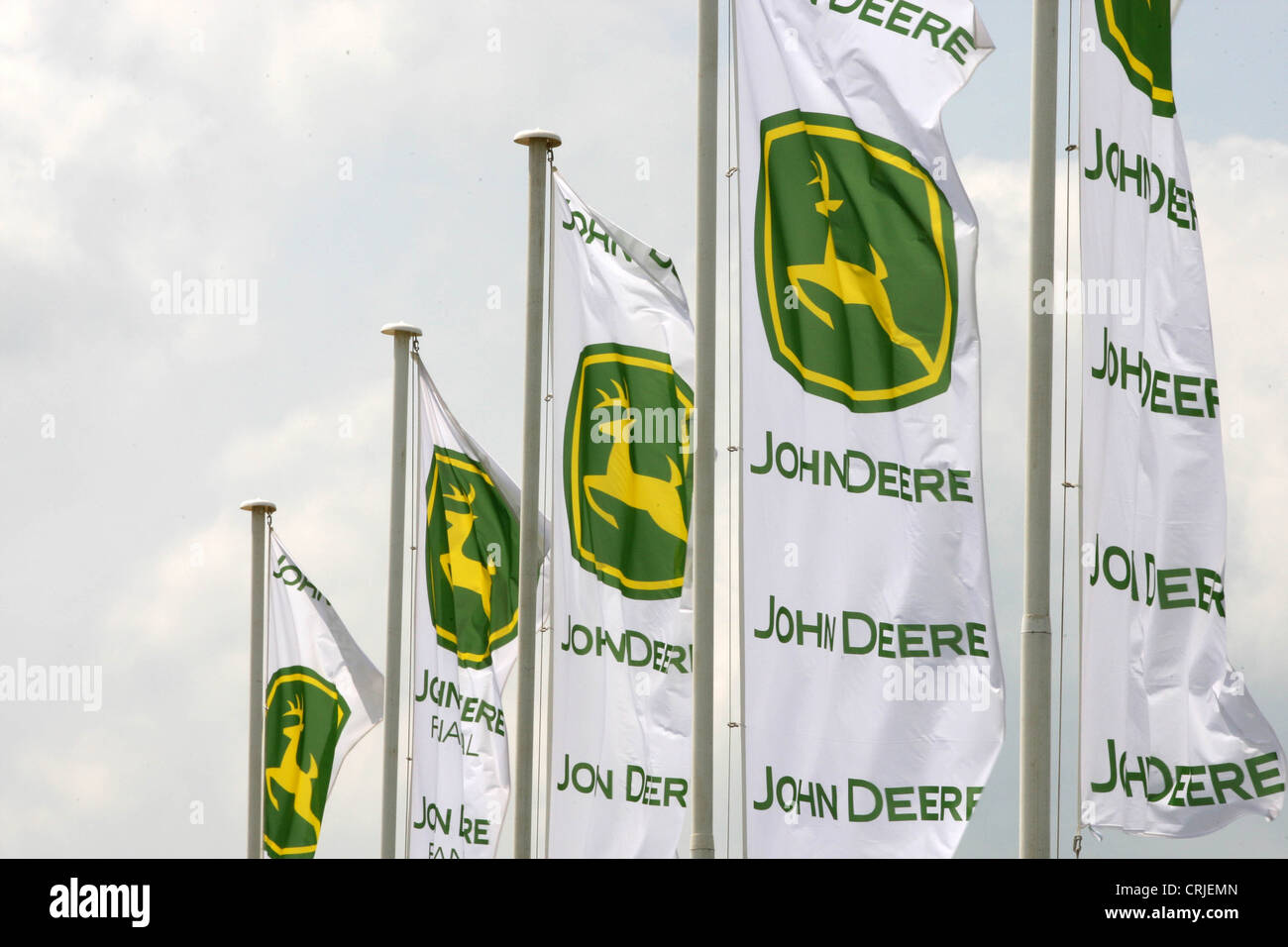 L'identité de l'entreprise John Deere Banque D'Images
