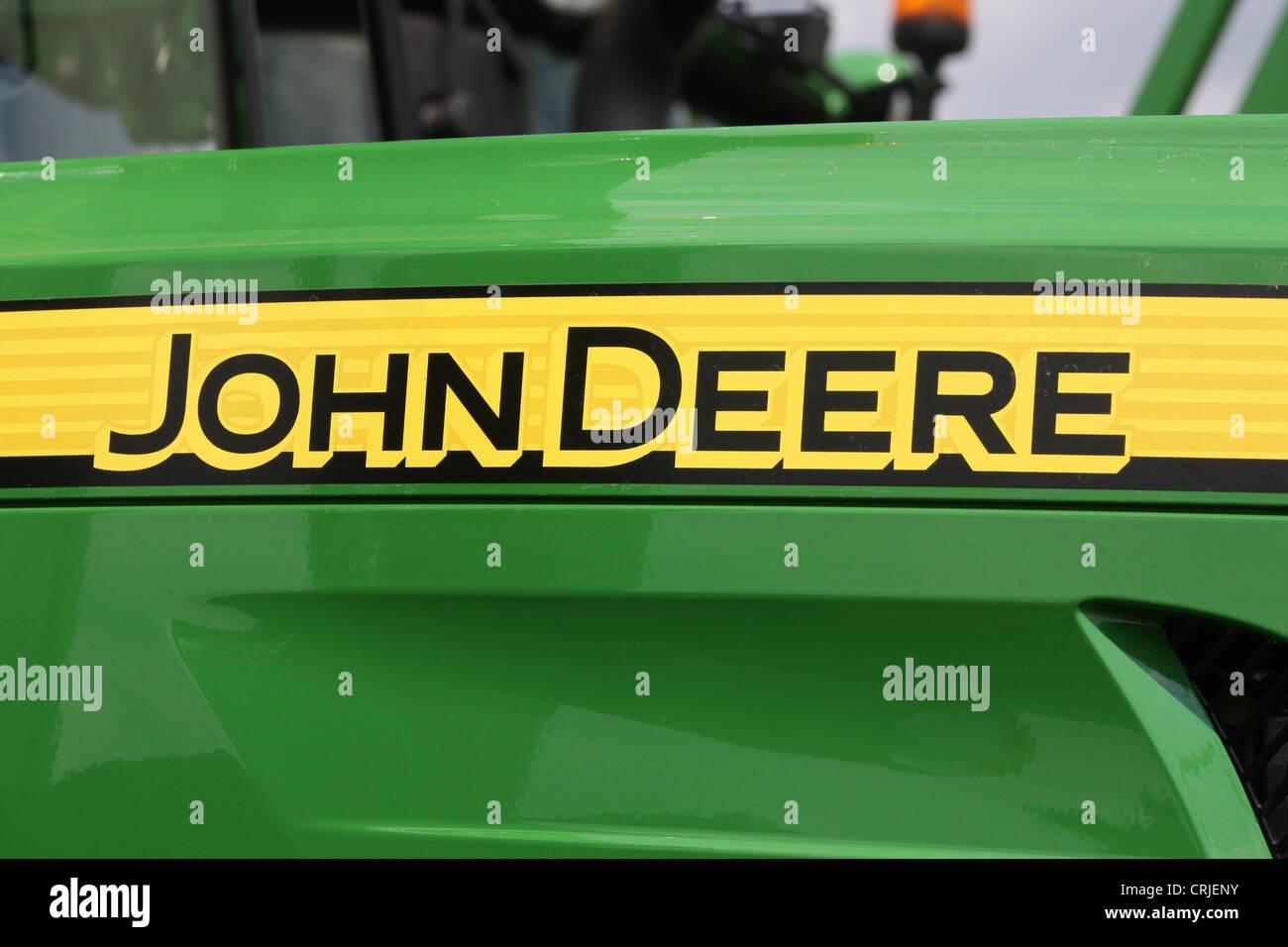 L'identité de l'entreprise John Deere Banque D'Images