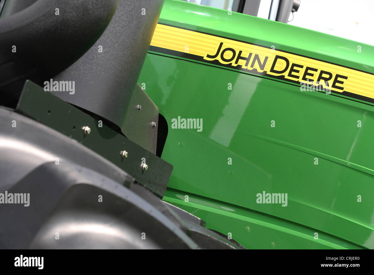 L'identité de l'entreprise John Deere Banque D'Images