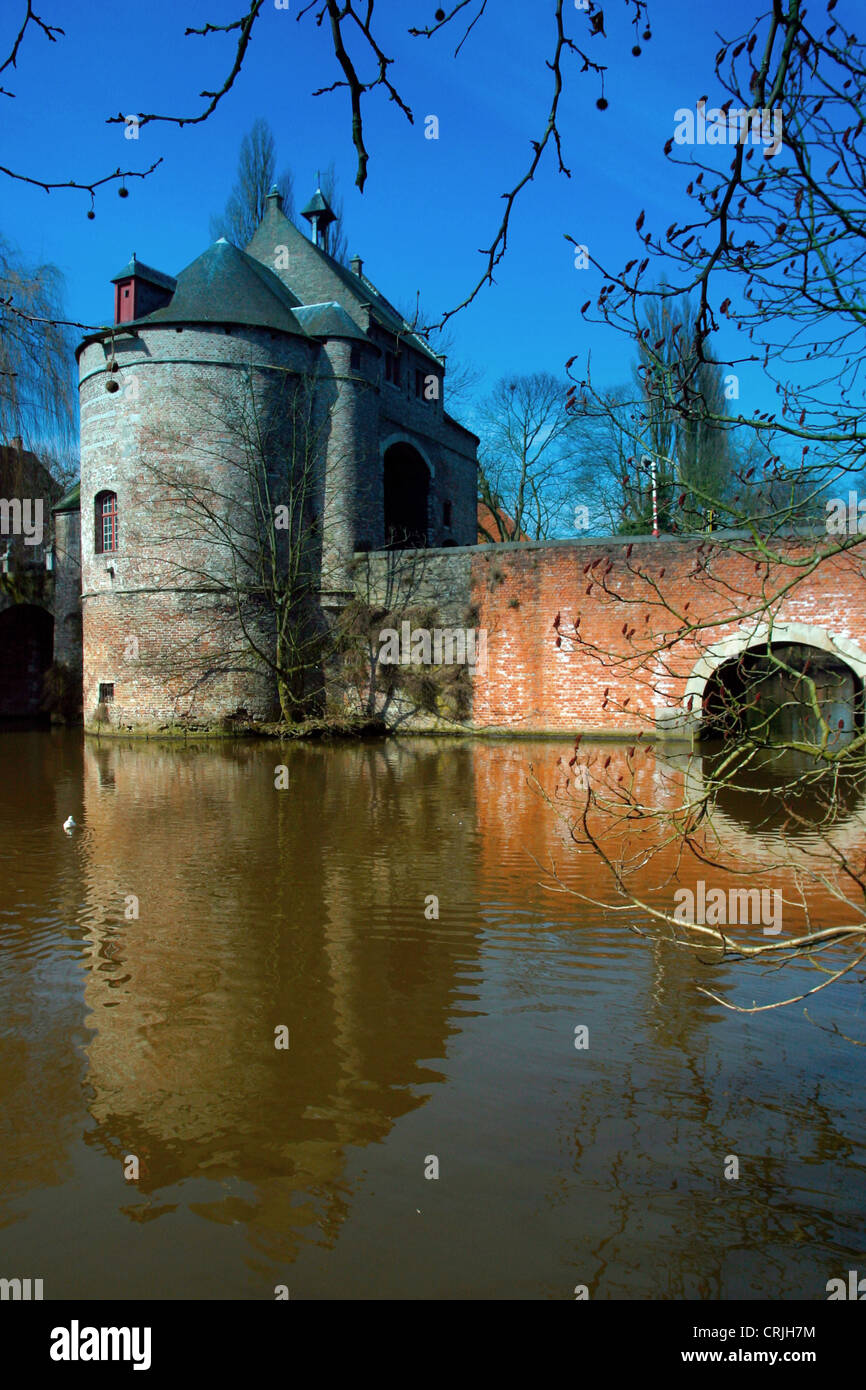 La ville de Bruges, Belgique, Bruegge Banque D'Images