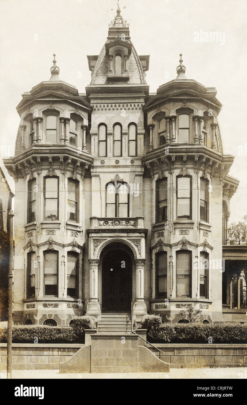 Second Empire Victorien spectaculaire Banque D'Images