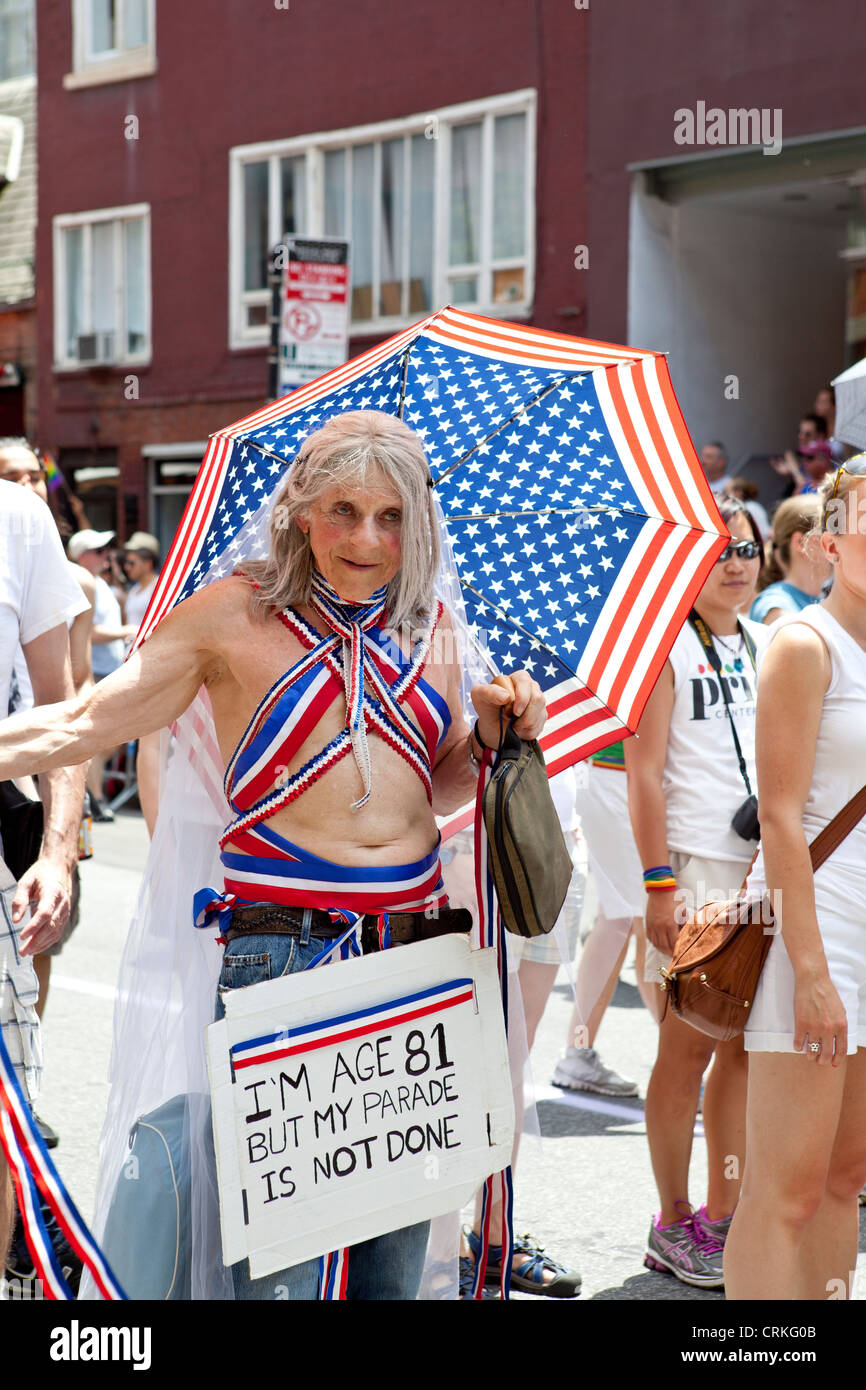Gay Pride 2012 New York, NEW YORK Banque D'Images