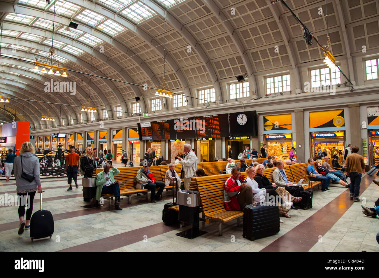 Gare la gare principale de Stockholm Suède Europe centrale Banque D'Images