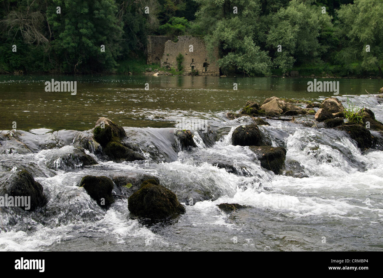 La Croatie, de la rivière Kupa Banque D'Images