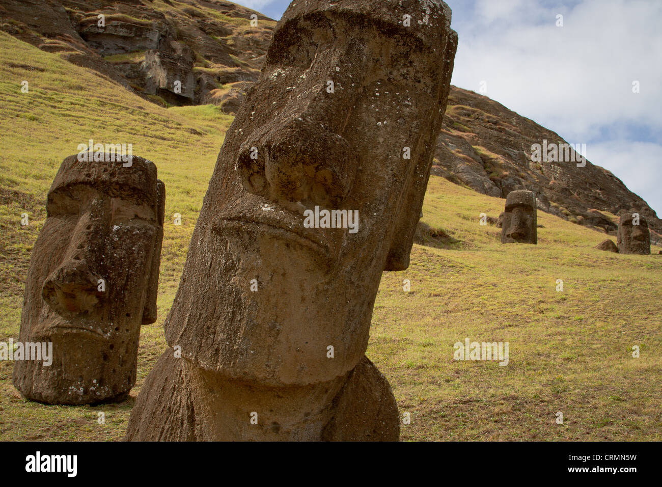 Écusson île De Pâques Moai Rapa Nui (3,5 Pouces) Badge à