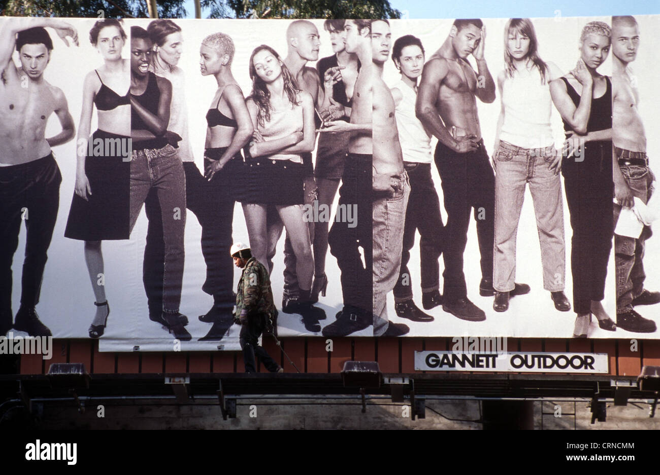 Billboard à San Francisco (USA) Banque D'Images