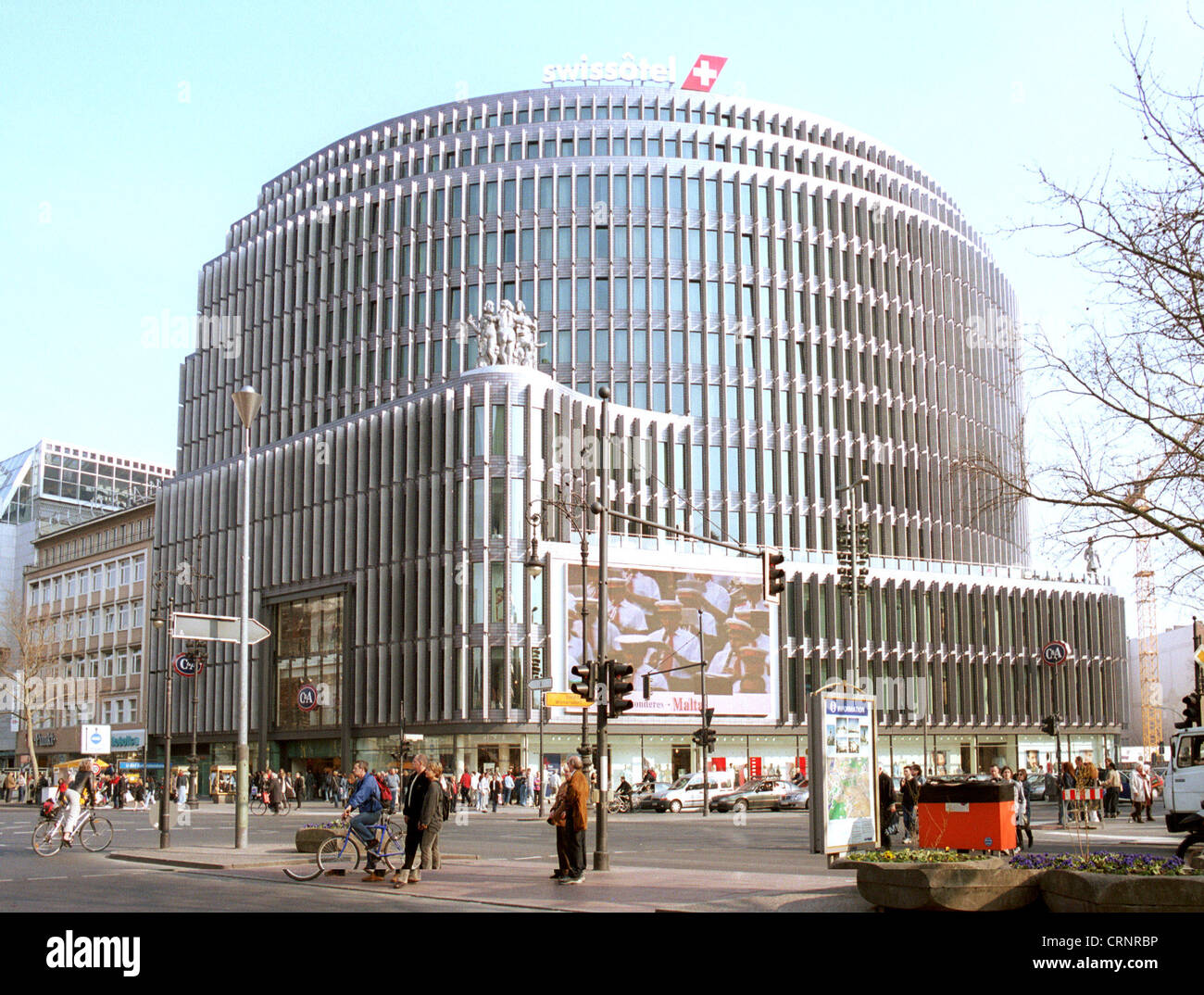 Swissotel en C  + A-House, Berlin Banque D'Images