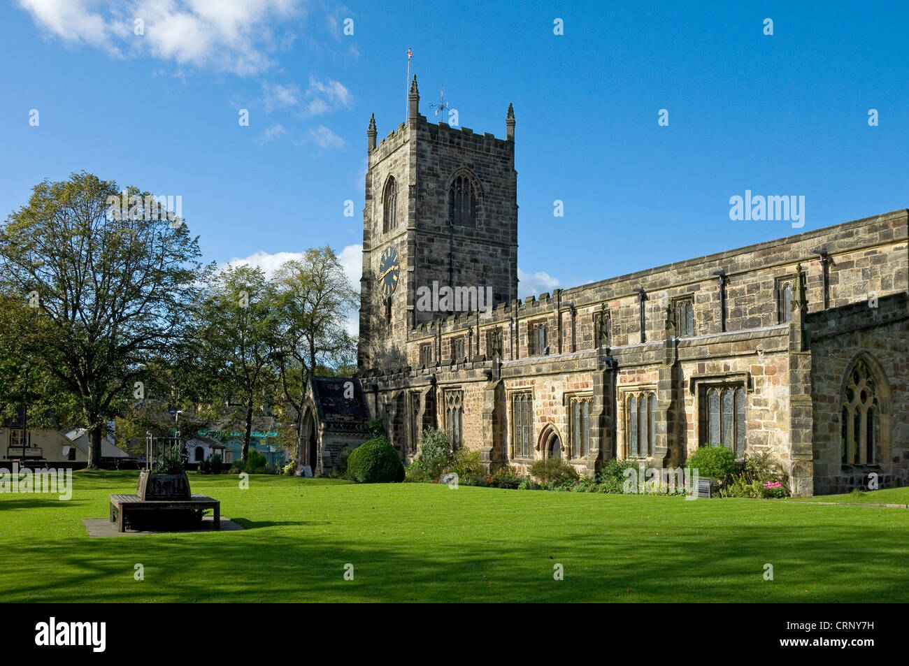 L'église Holy Trinity Skipton. Banque D'Images