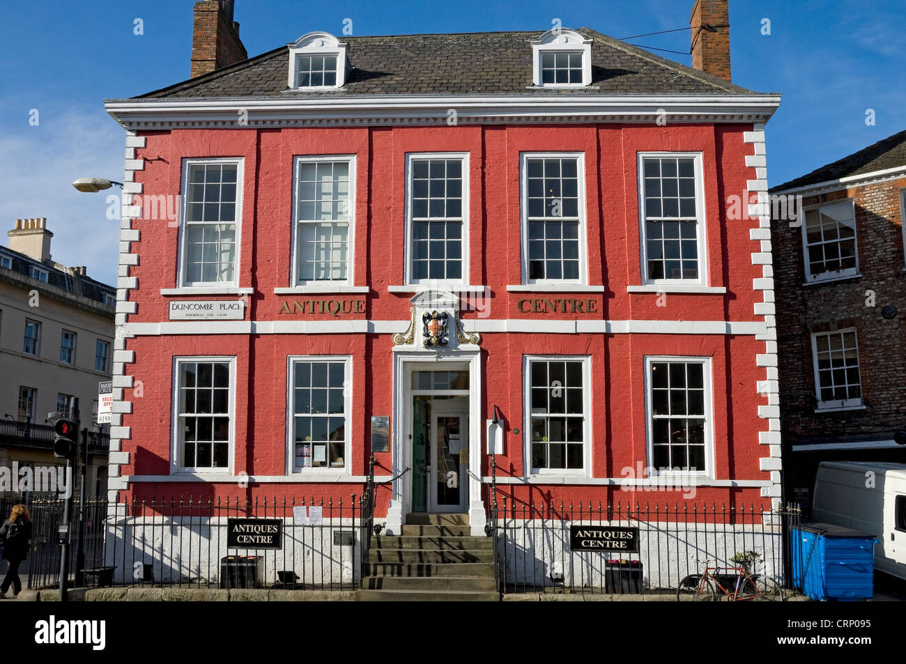La Maison Rouge à Duncombe Place, le bâtiment a été construit au début du 18e siècle pour Sir William Robinson baronnet, et est aujourd'h Banque D'Images