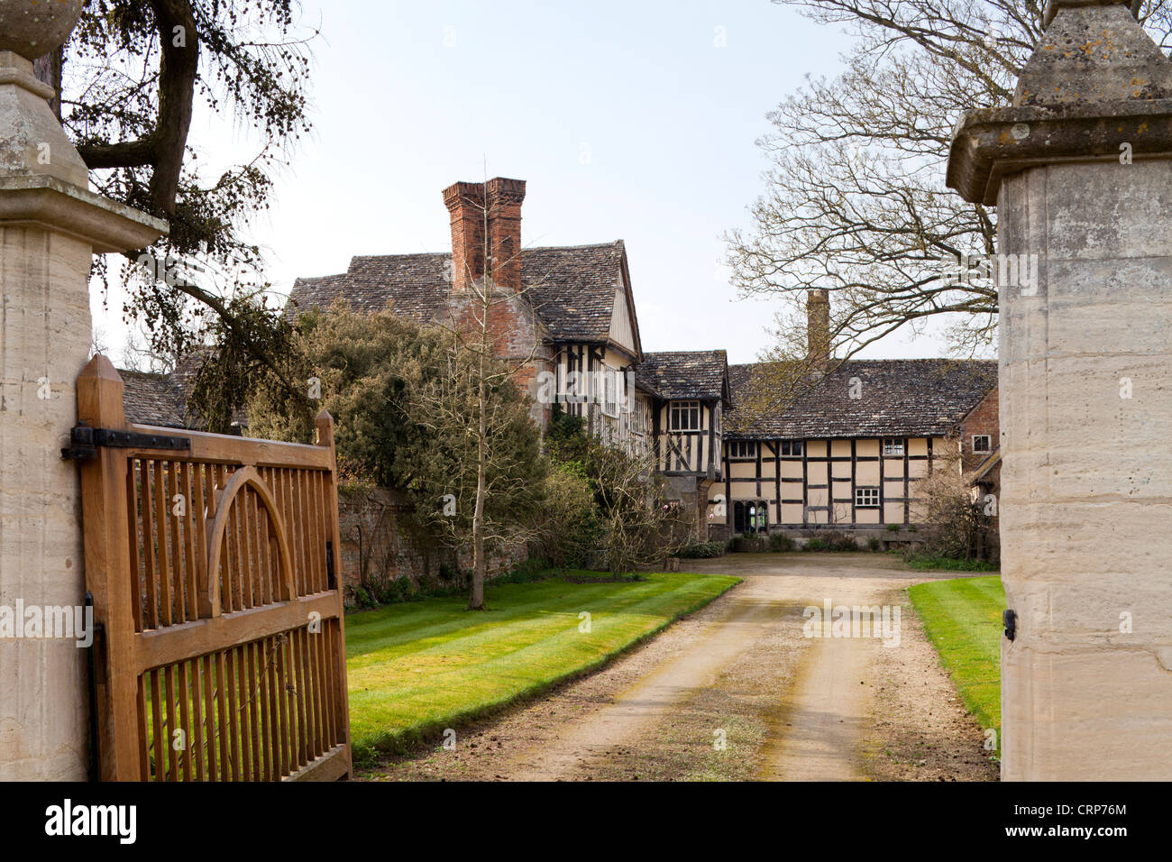 16e siècle Manor Farm, Frampton sur Severn, Gloucestershire - Naissance de Jane Clifford, qui était connu sous le nom de Fair Rosamund Banque D'Images