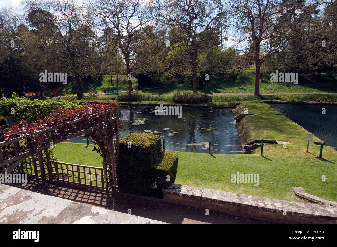 Les jardins de St Fagans musée de la vie galloise. Banque D'Images