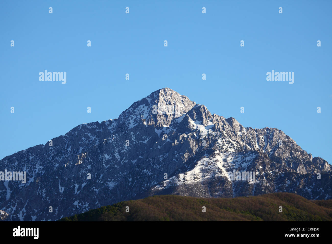 Le Mont Athos en Grèce. Banque D'Images