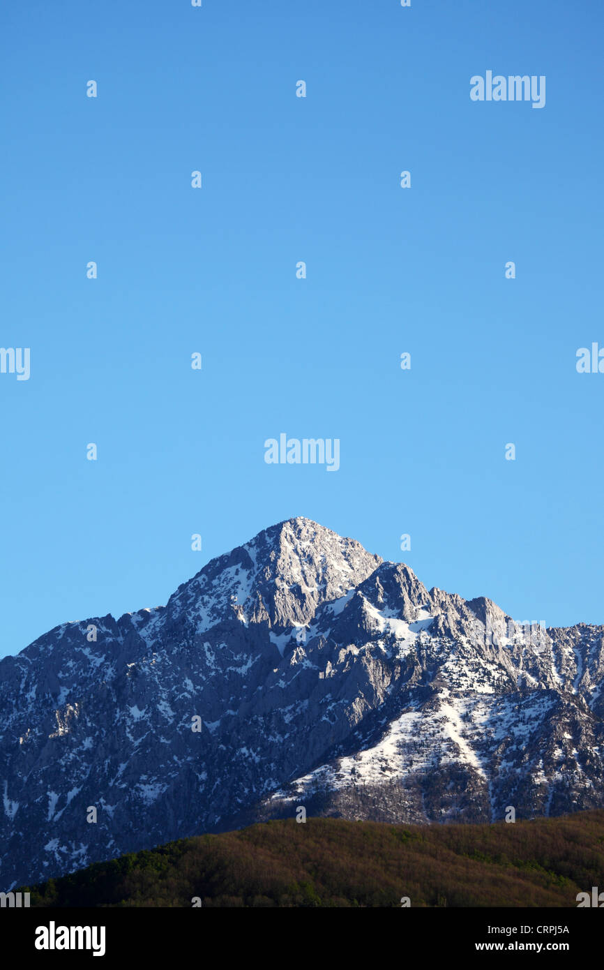 Le Mont Athos en Grèce. Banque D'Images