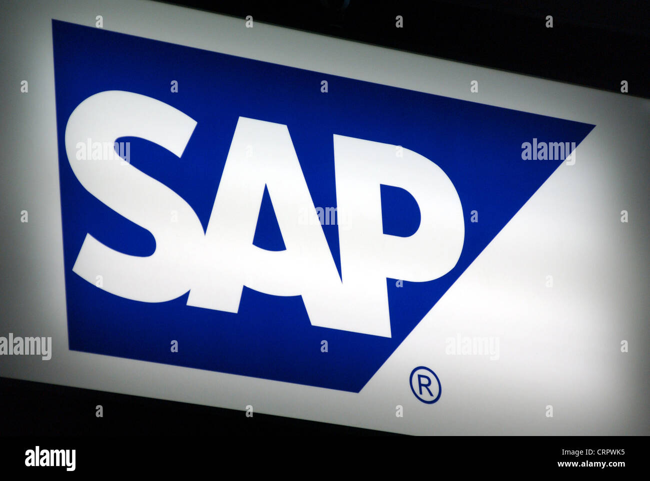 Logo de SAP AG Banque D'Images