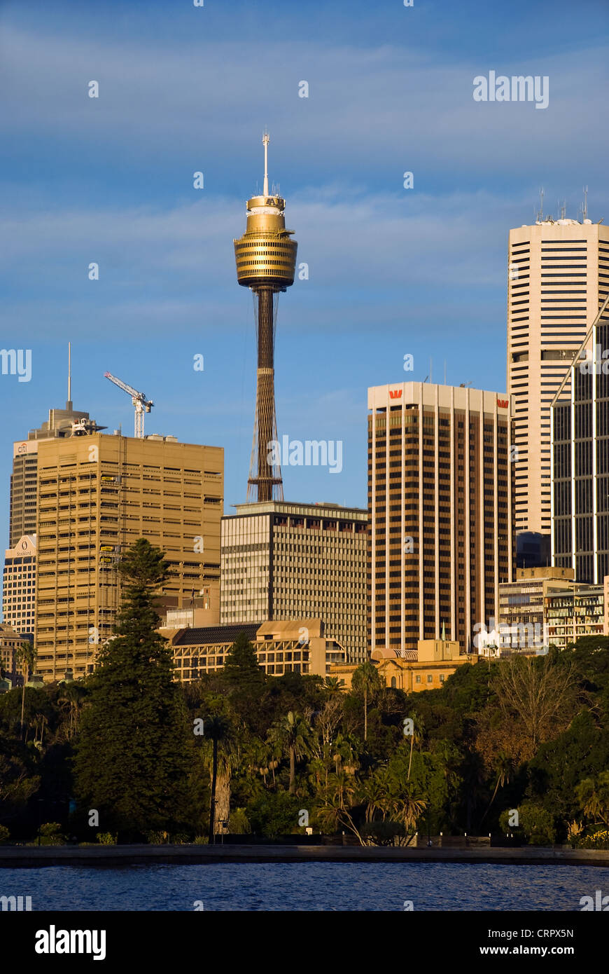 Sur les toits de la ville de Mme Macquarie Sydney Australie Le Point s Banque D'Images