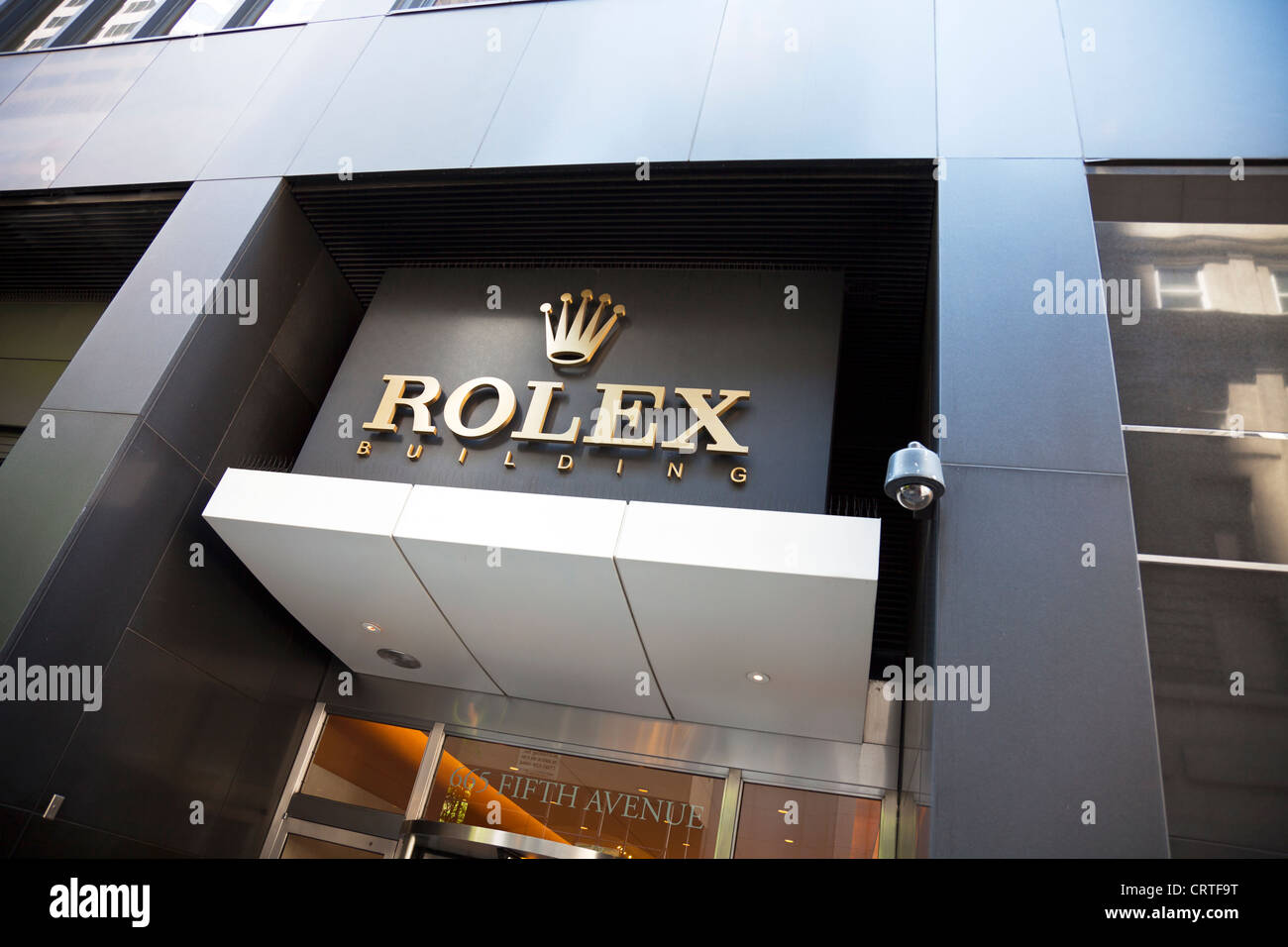 Rolex building manhattan new york Banque de photographies et d