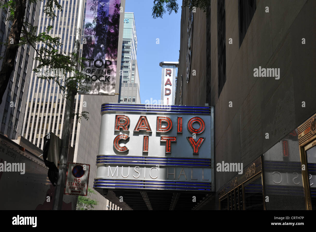 Radio City Music Hall, New York. Banque D'Images