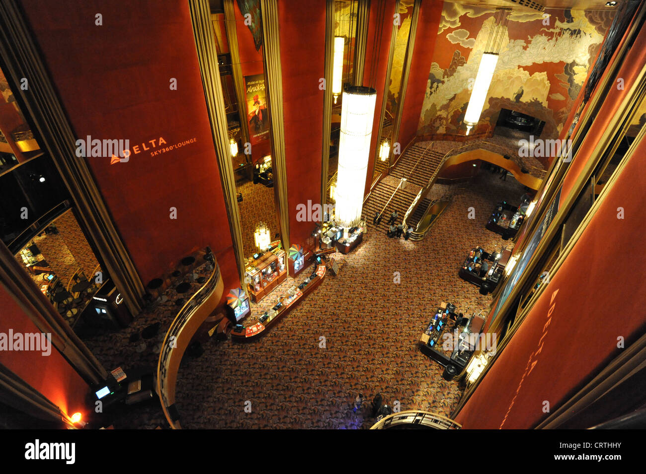 Radio City Music Hall, New York. Banque D'Images
