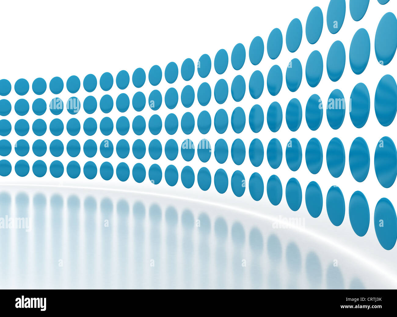 3d abstrait points Banque D'Images