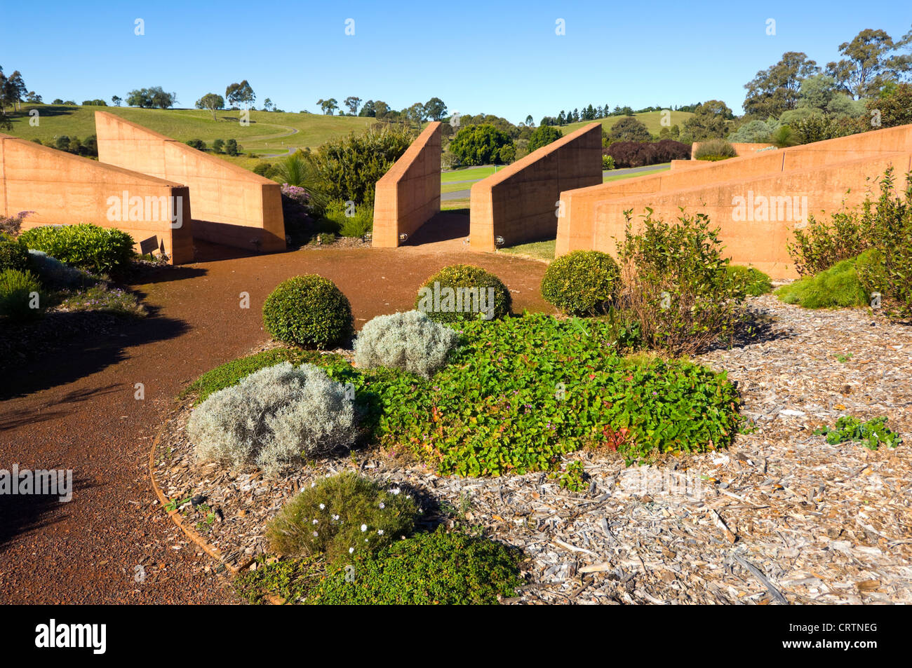 Jardin botanique de l'Australie, le Mont Annan, près de Sydney, New South Wales, Australia Banque D'Images