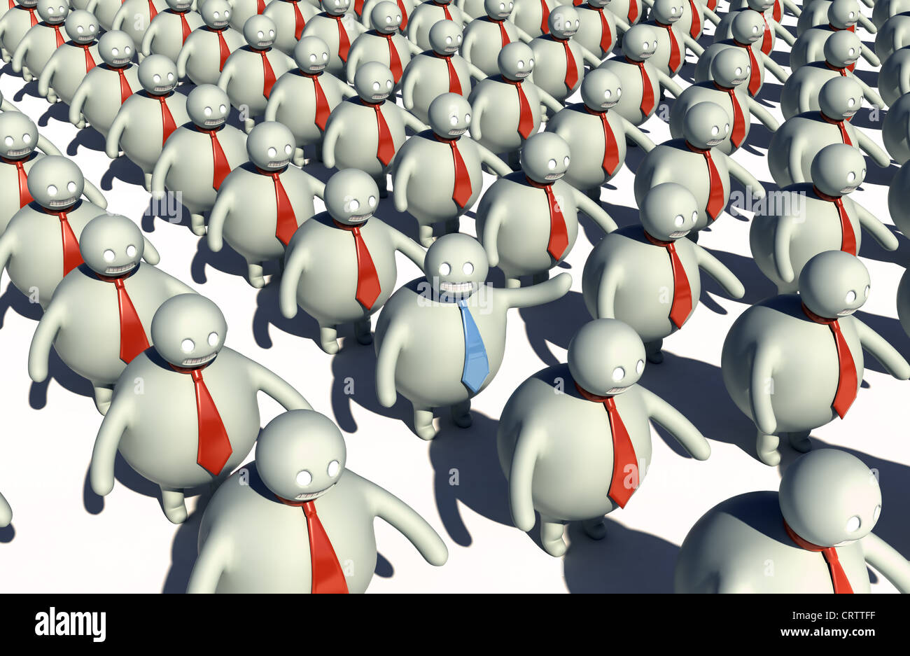 Juste une autre brique dans le mur ... Banque D'Images