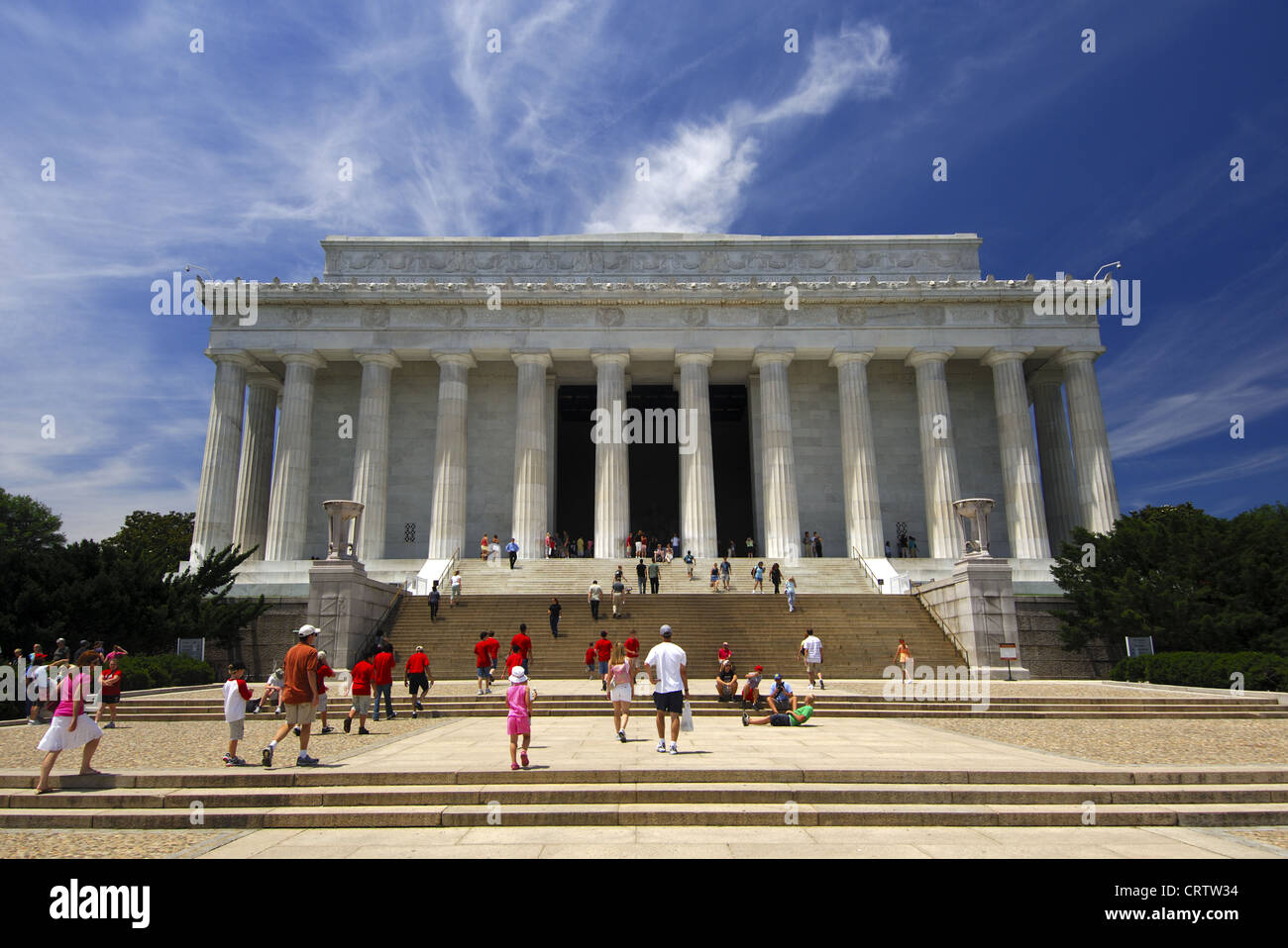 Lincoln Memorial, Washington D.C., USA, Banque D'Images