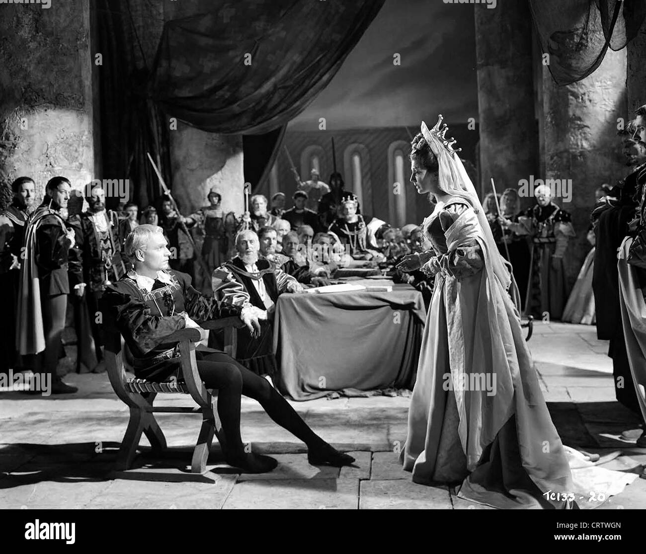 HAMLET (1948), Laurence Olivier, Laurence Olivier (DIR) 018 COLLECTION MOVIESTORE LTD Banque D'Images