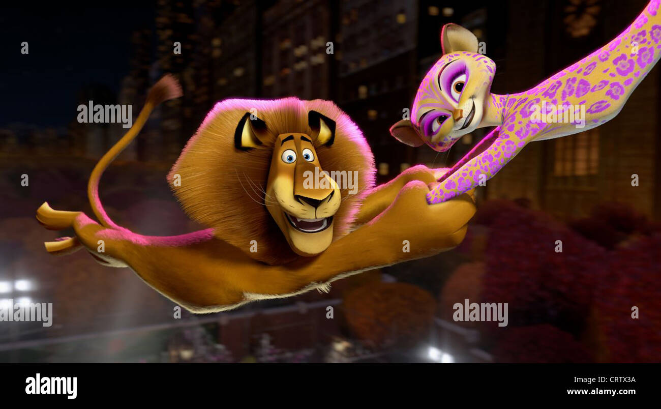 MADAGASCAR 3 : EUROPE'S Most Wanted (2012) ERIC DARNELL (DIR) TOM MCGRATH (DIR) CONRAD VERNON (DIR) 002 COLLECTION MOVIESTORE LTD Banque D'Images